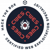 CWES HTB Certified Web Exploitation Specialist badge
