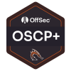 OSCP+ Offensive Security Certified Professional Plus badge
